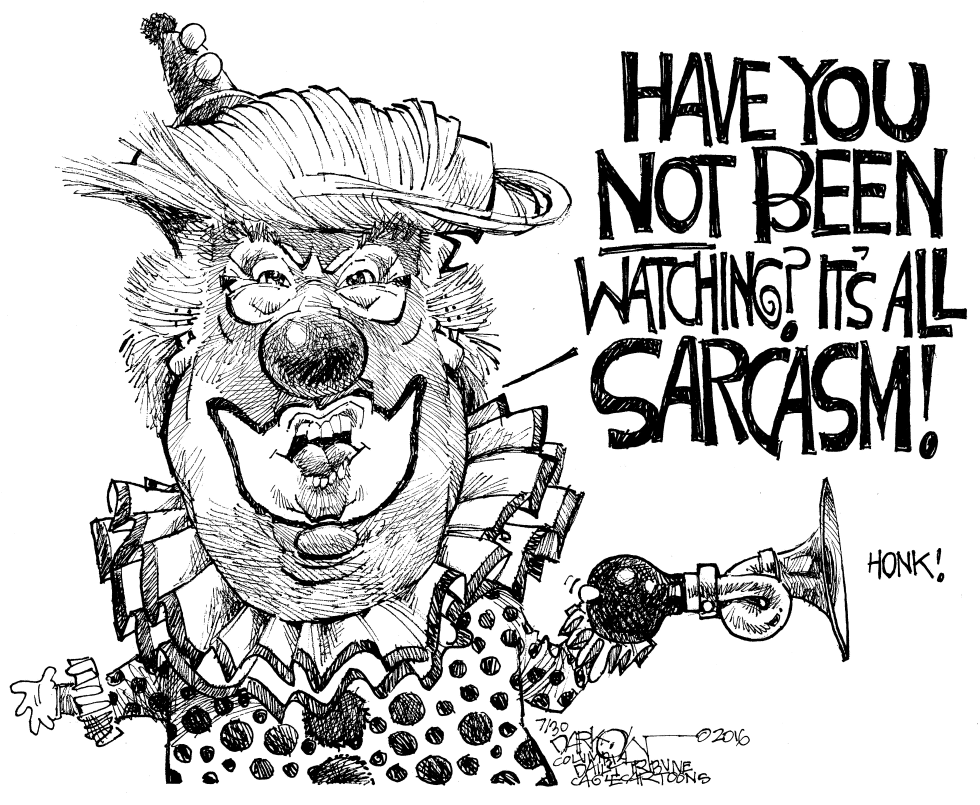  IT'S ALL SARCASM by John Darkow