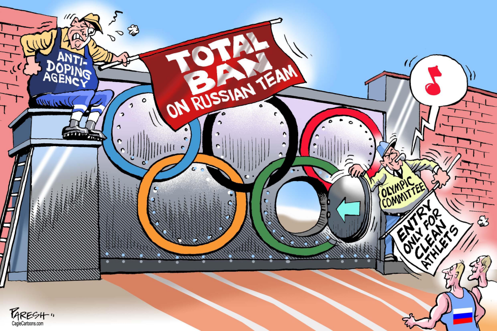  OLYMPIC COMMITTEE & RUSSIA by Paresh Nath