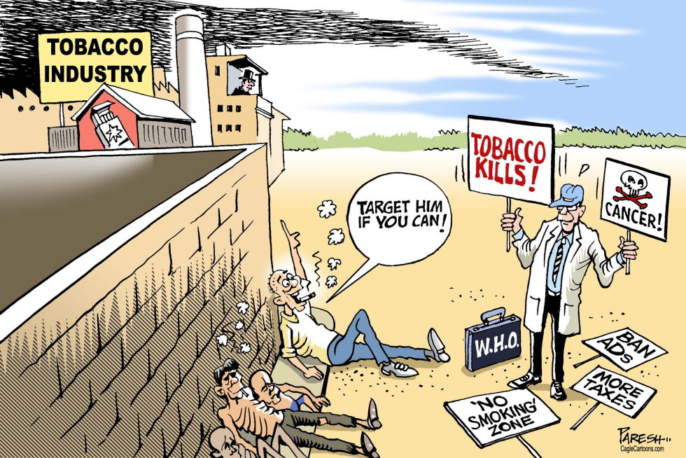 WHO and tobacco control