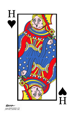 HILLARY CARD  by Rayma Suprani