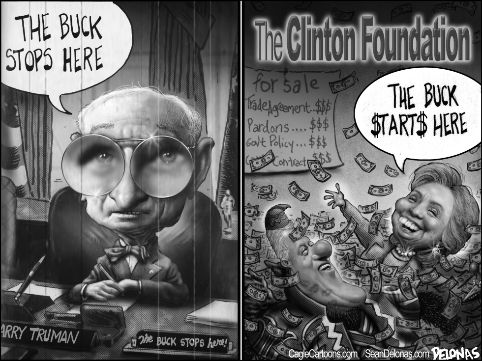 Buck Starts Here Hillary Clinton