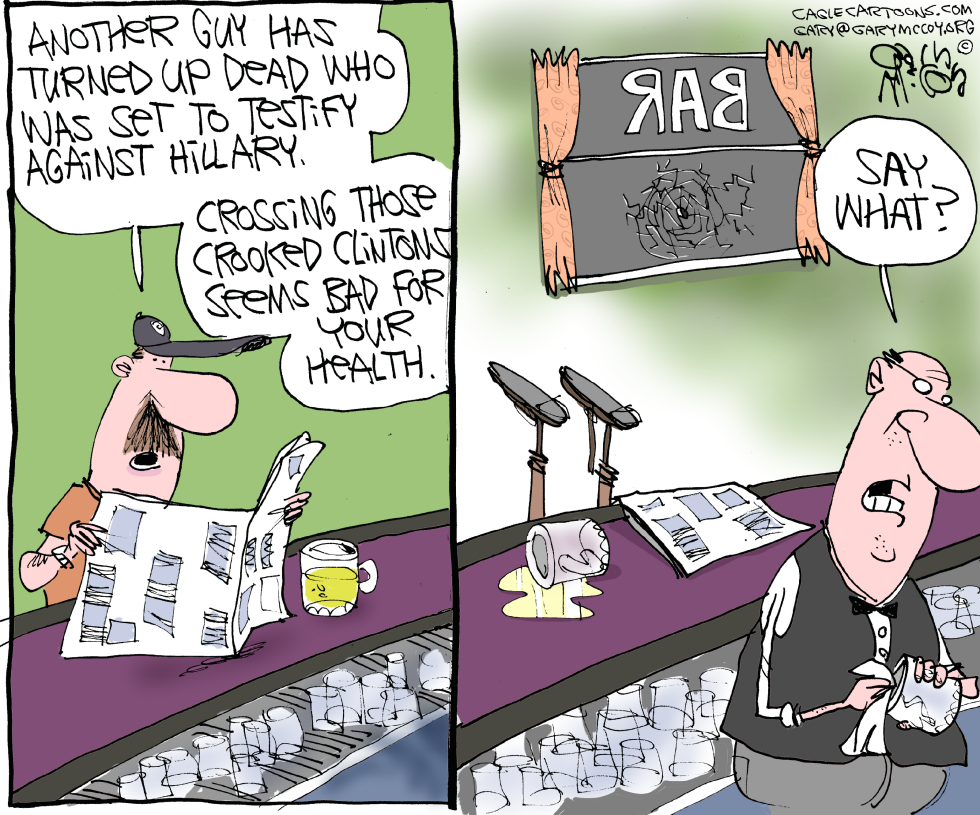 Dead Clinton Foes COLOR
