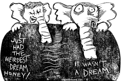 GOP NIGHTMARE by Randall Enos