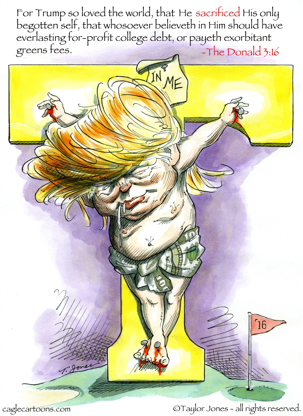 Gospel According to Trump - COLOR