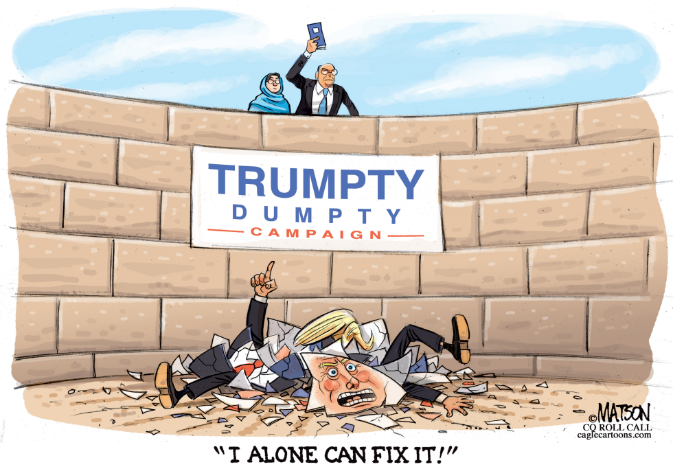 Trump Alone Can Fix His Campaign-COLOR