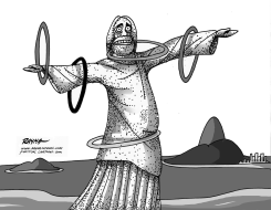 OLYMPIC GAMES 2016 BW by Rayma Suprani