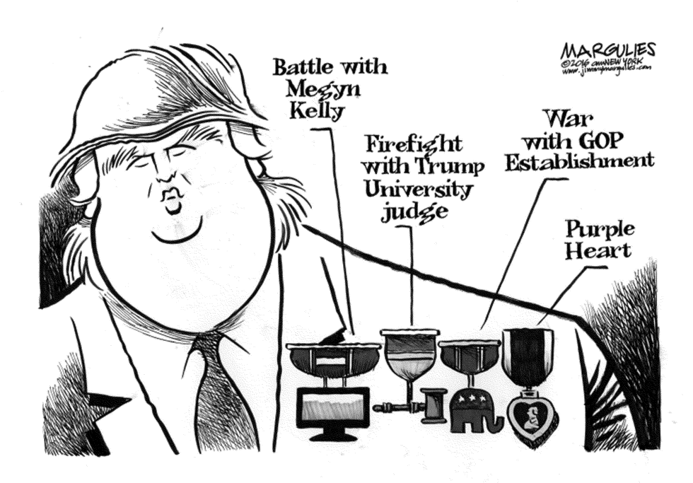 Trump Purple Heart