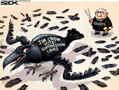 VOTE SUPPRESSION  by Steve Sack