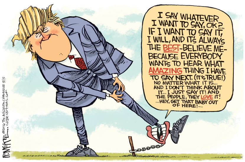 Trump Mouth Trap COLOR