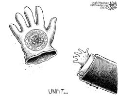 SIZING UP by Adam Zyglis