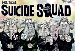 REPUBLICAN DEFECTIONS by Joe Heller