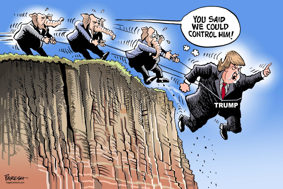 Republicans control Trump