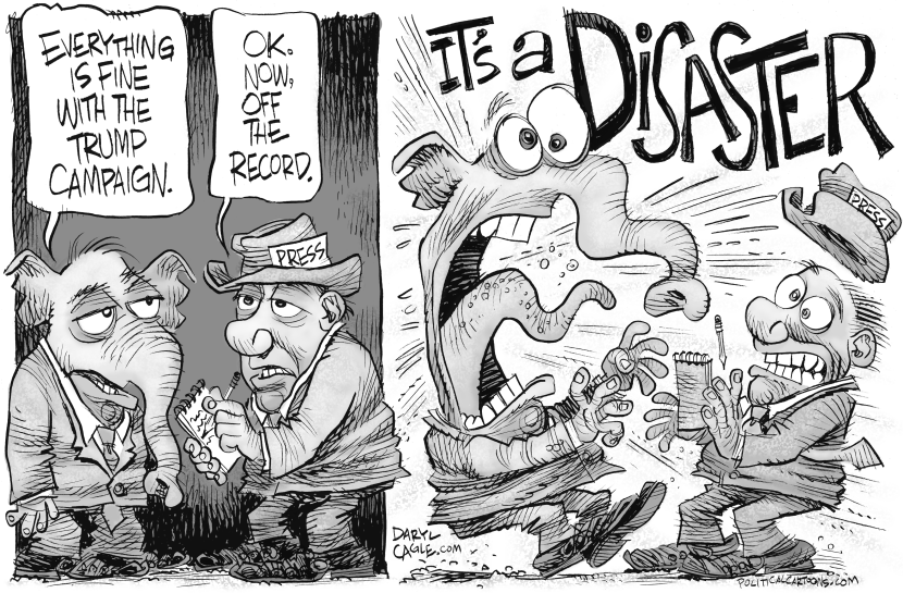 Off the Record DISASTER TRUMP Gray