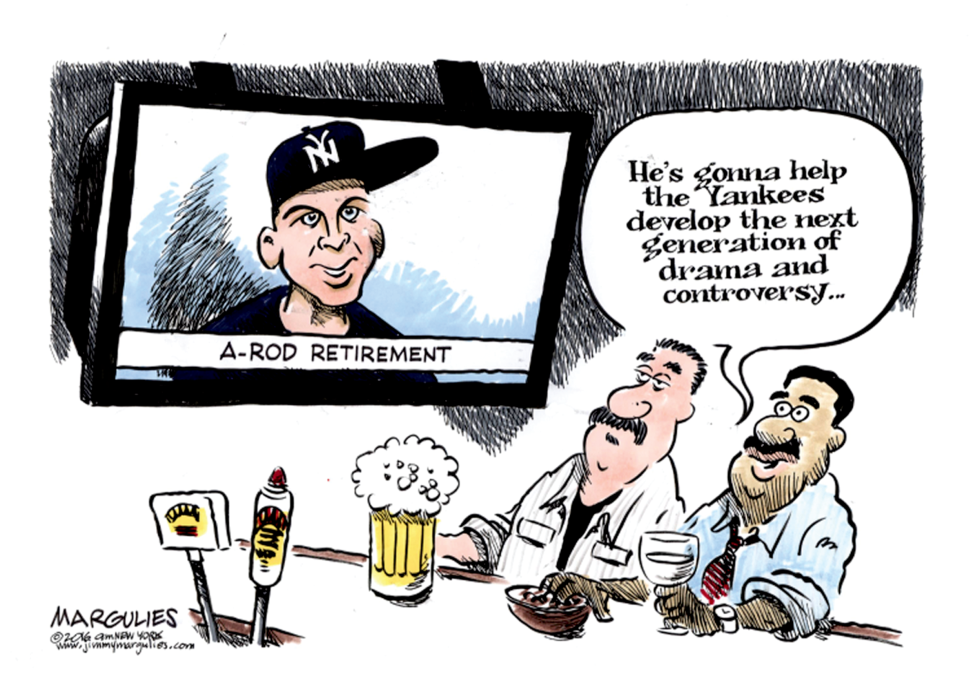  A-ROD RETIREMENT  by Jimmy Margulies