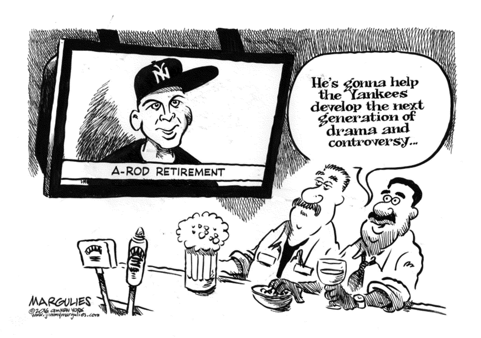  A-ROD RETIREMENT by Jimmy Margulies