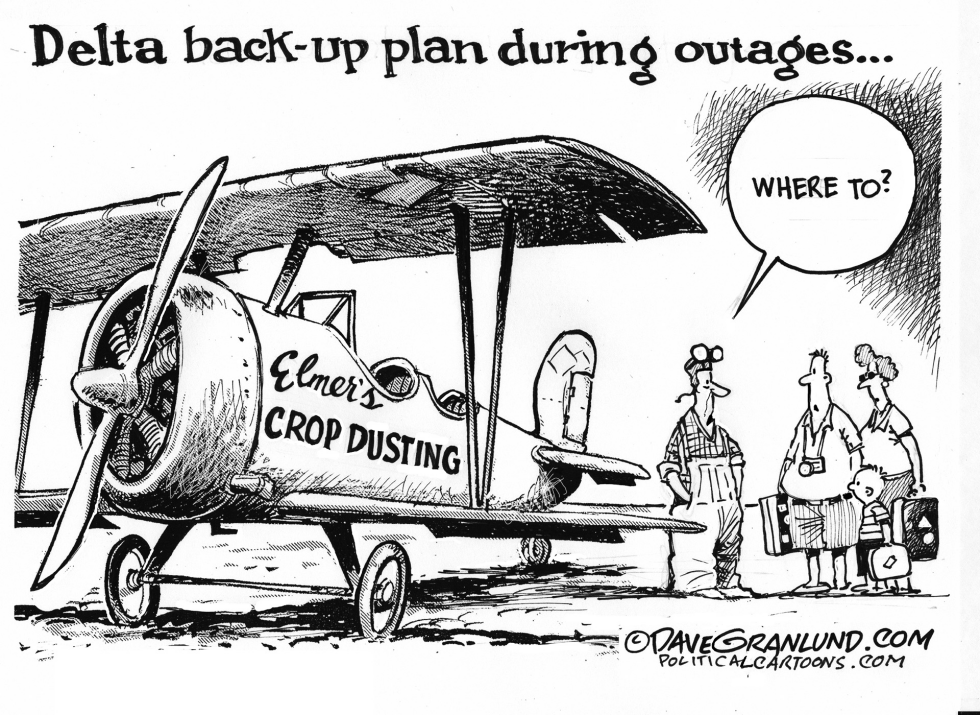 Delta Airlines outage