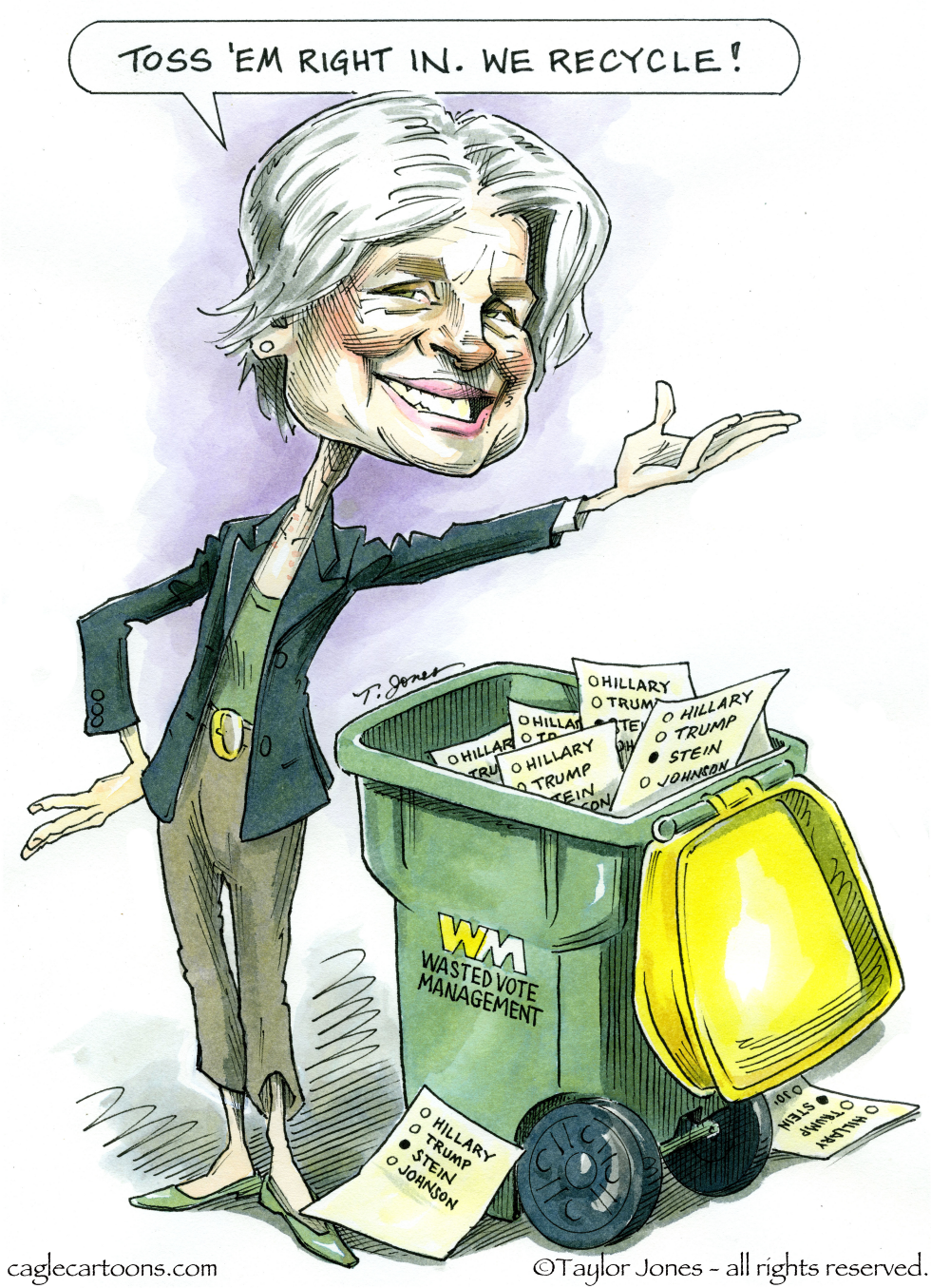 Jill Stein for President - COLOR
