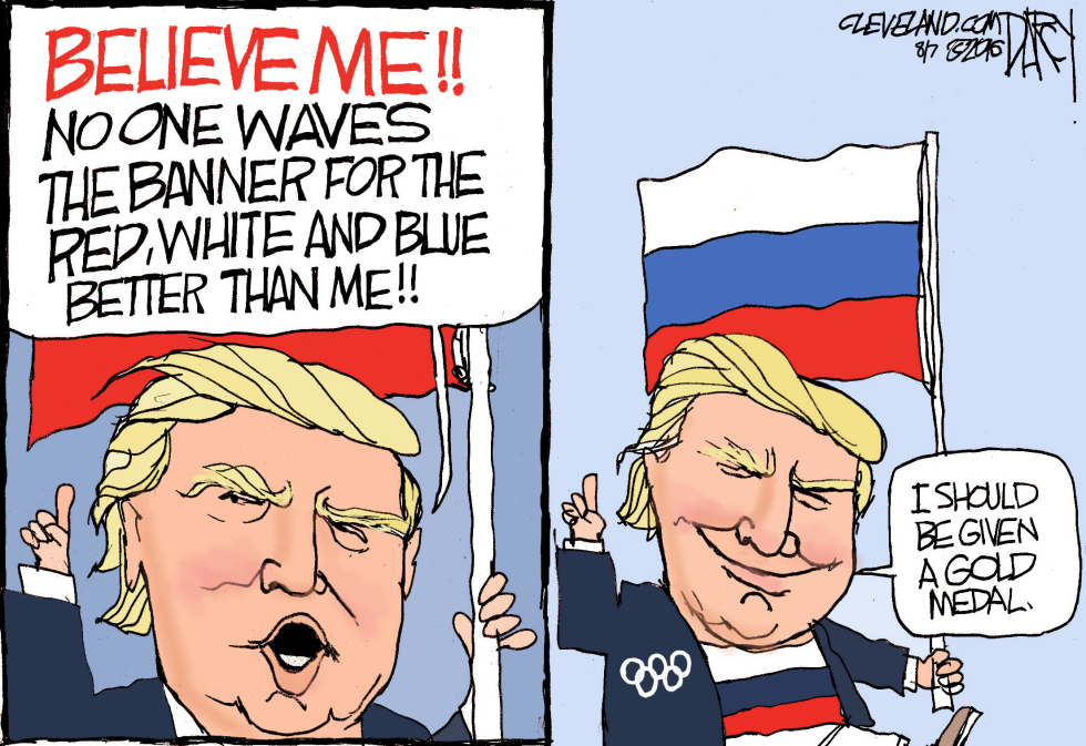 Trump seeks gold medal