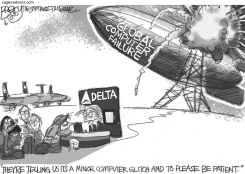 DELTA DEBACLE by Pat Bagley