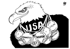 WHEN EAGLES SOAR, B/W by Randy Bish