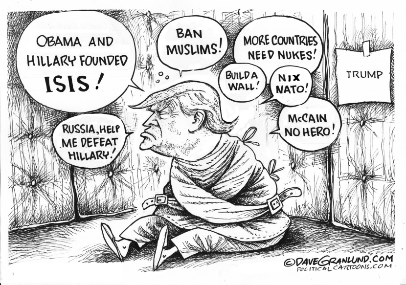 Trump unscripted