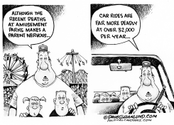 AMUSEMENT PARK DEATHS by Dave Granlund
