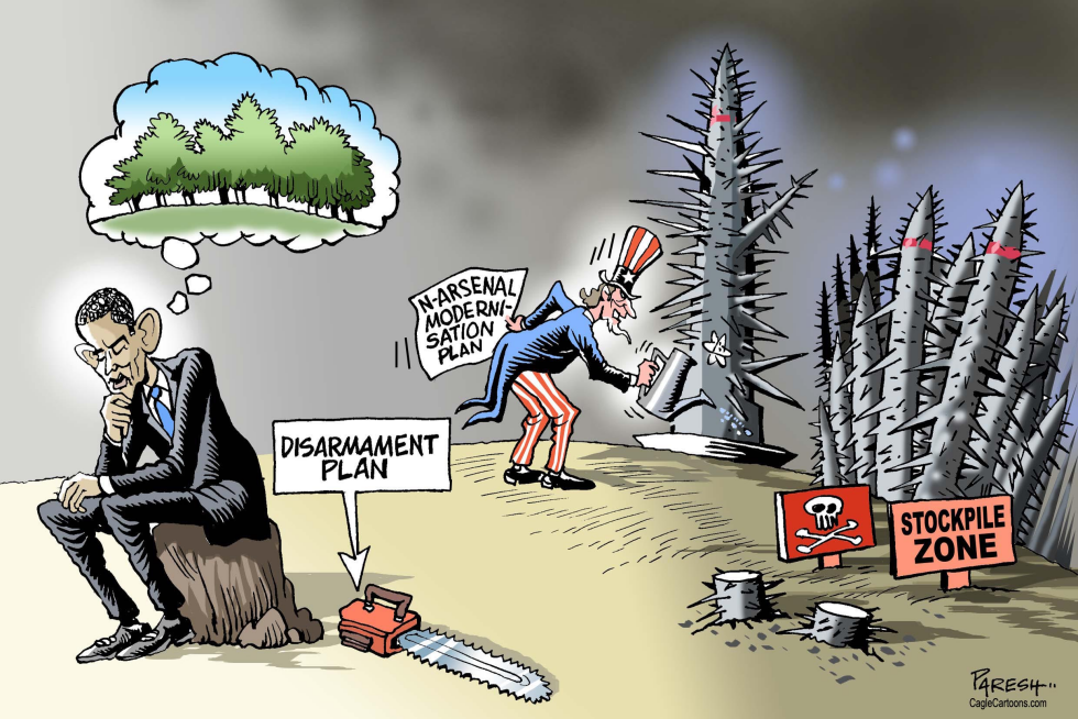 Obama Disarmament plan COLOR