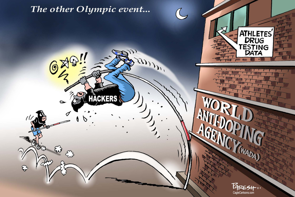  HACKERS TARGET WADA by Paresh Nath