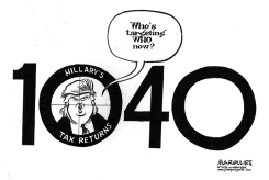 HILLARY'S TAX RETURNS by Jimmy Margulies