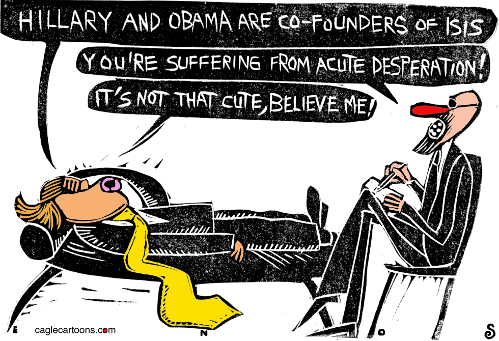 Trump On The Couch COLOR