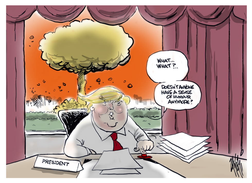 Trump Joke Boom Boom