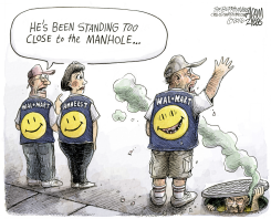 NY STATE WALMART METH LAB  by Adam Zyglis
