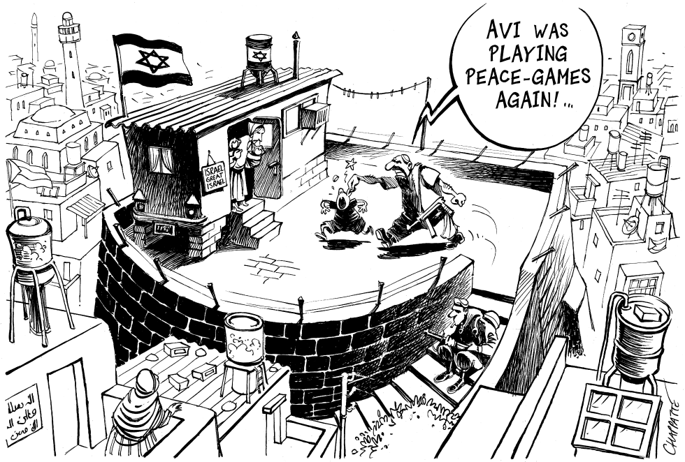  ISRAELI SETTLERS by Patrick Chappatte