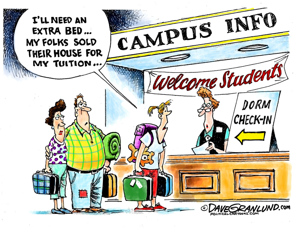  COLLEGE COSTS by Dave Granlund