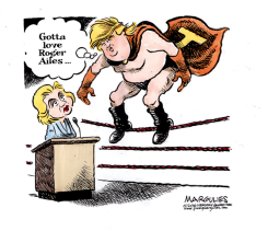 ROGER AILES ADVISES TRUMP by Jimmy Margulies