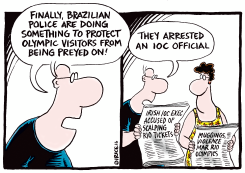 PROTECTING OLYMPIC VISITORS by Ingrid Rice