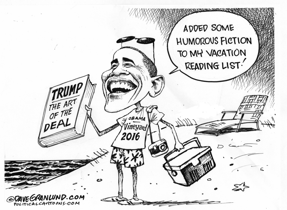 Obama Vineyard vacation 2016