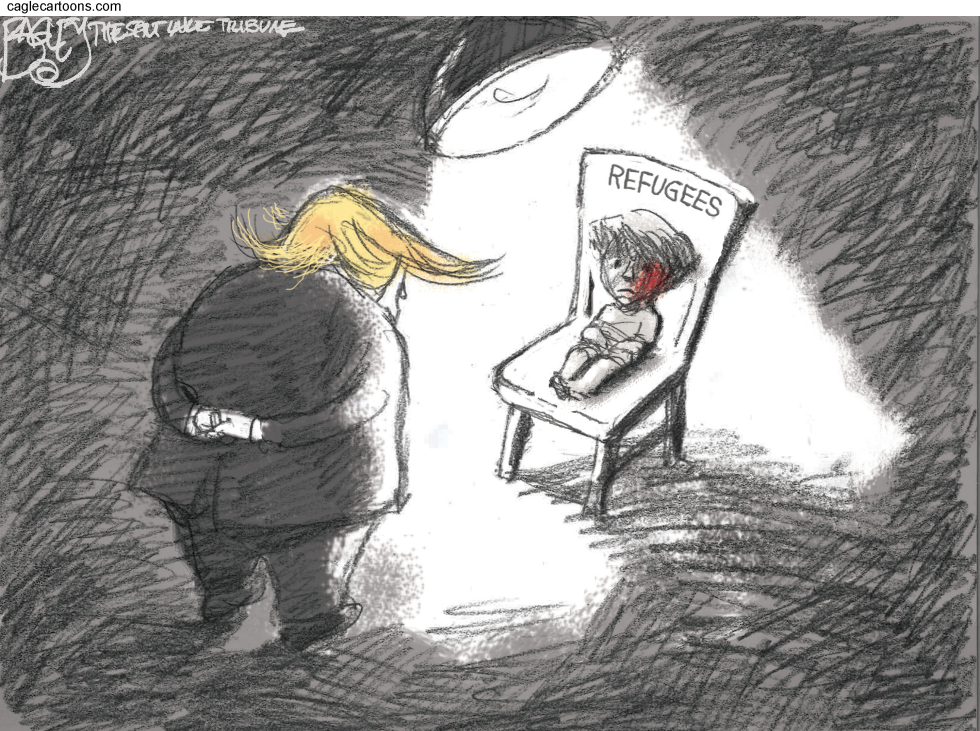  EXTREME VETTING by Pat Bagley