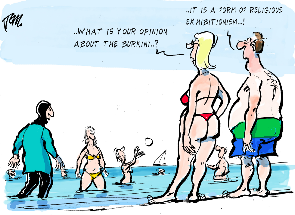  THE BURKINI by Tom Janssen