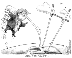 POL VAULT by Adam Zyglis