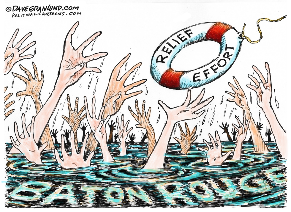  BATON ROUGE DISASTER by Dave Granlund