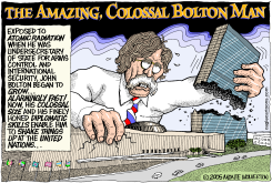 COLOSSAL BOLTON MAN   by Monte Wolverton