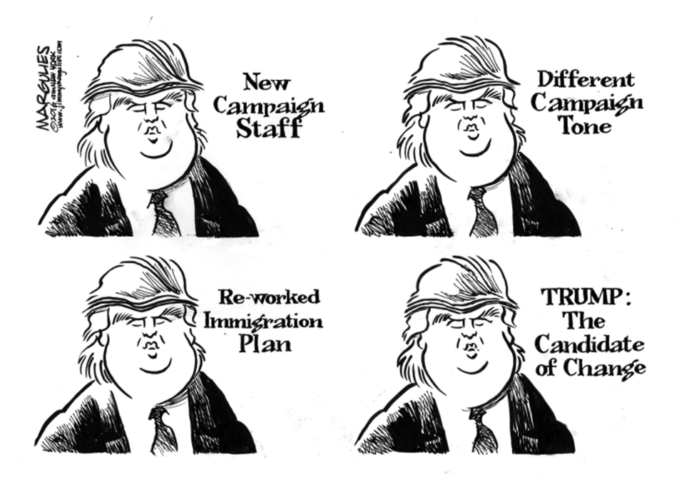 Trump the candidate of change