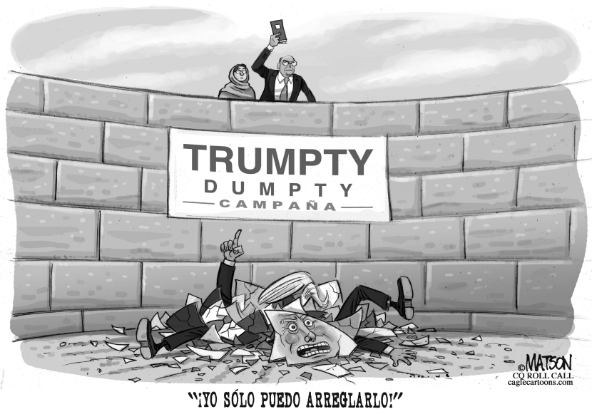 Trump solo puede arreglar su campaña