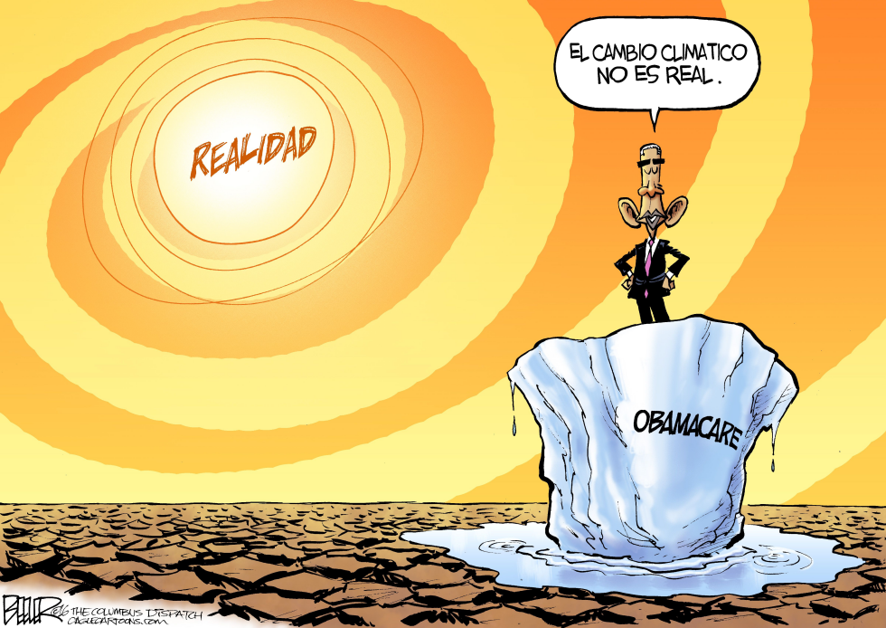 Obamacare asoleado / COLOR