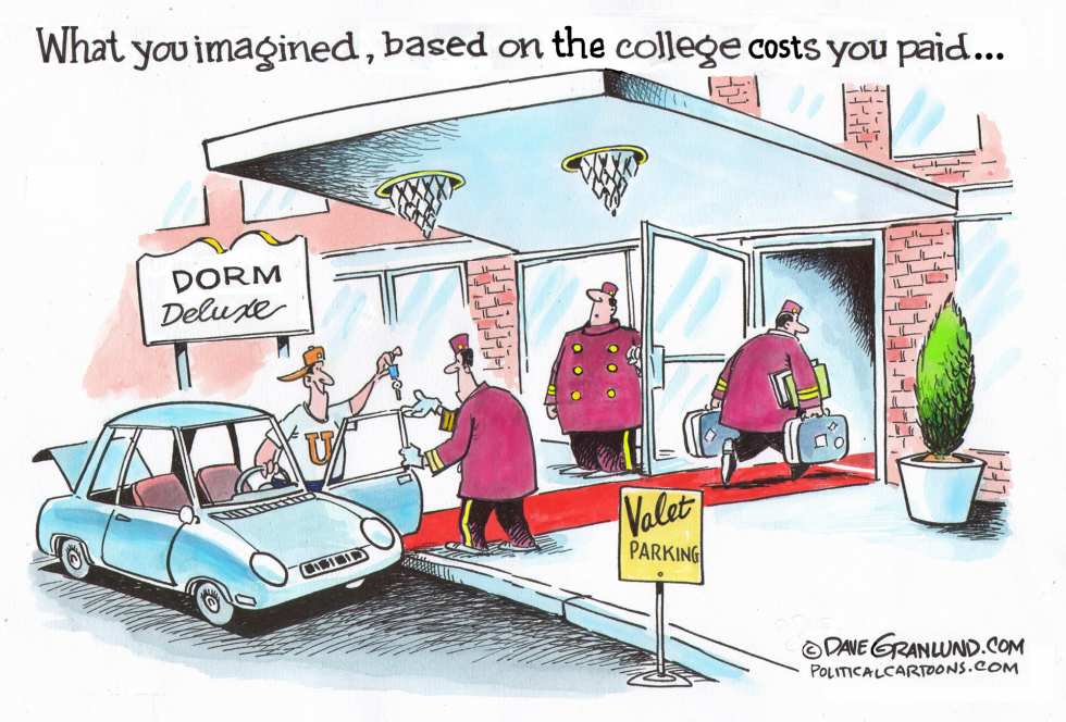College tuition and fees COLOR