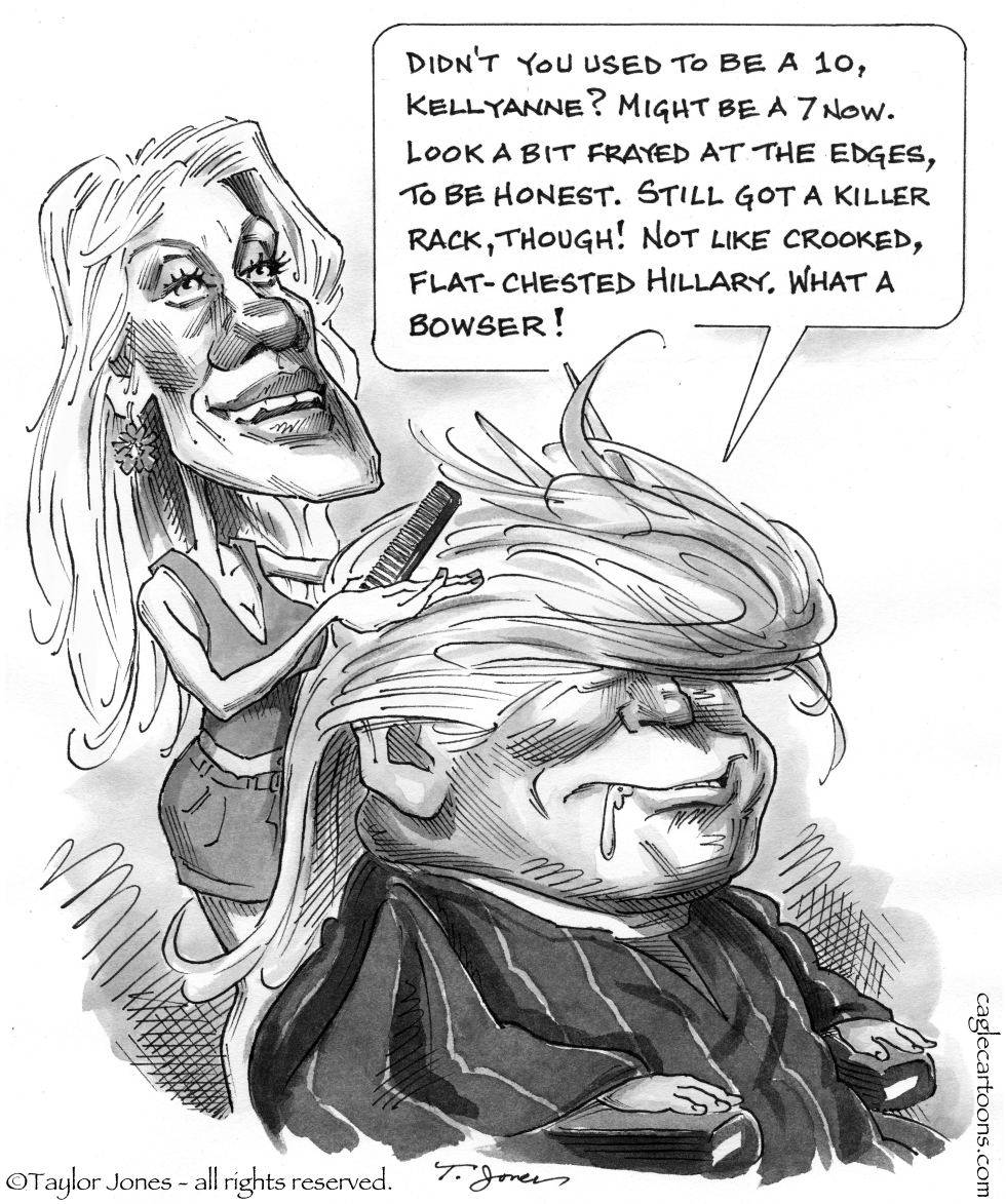  TRUMP AND CONWAY by Taylor Jones