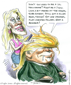 TRUMP AND CONWAY - by Taylor Jones