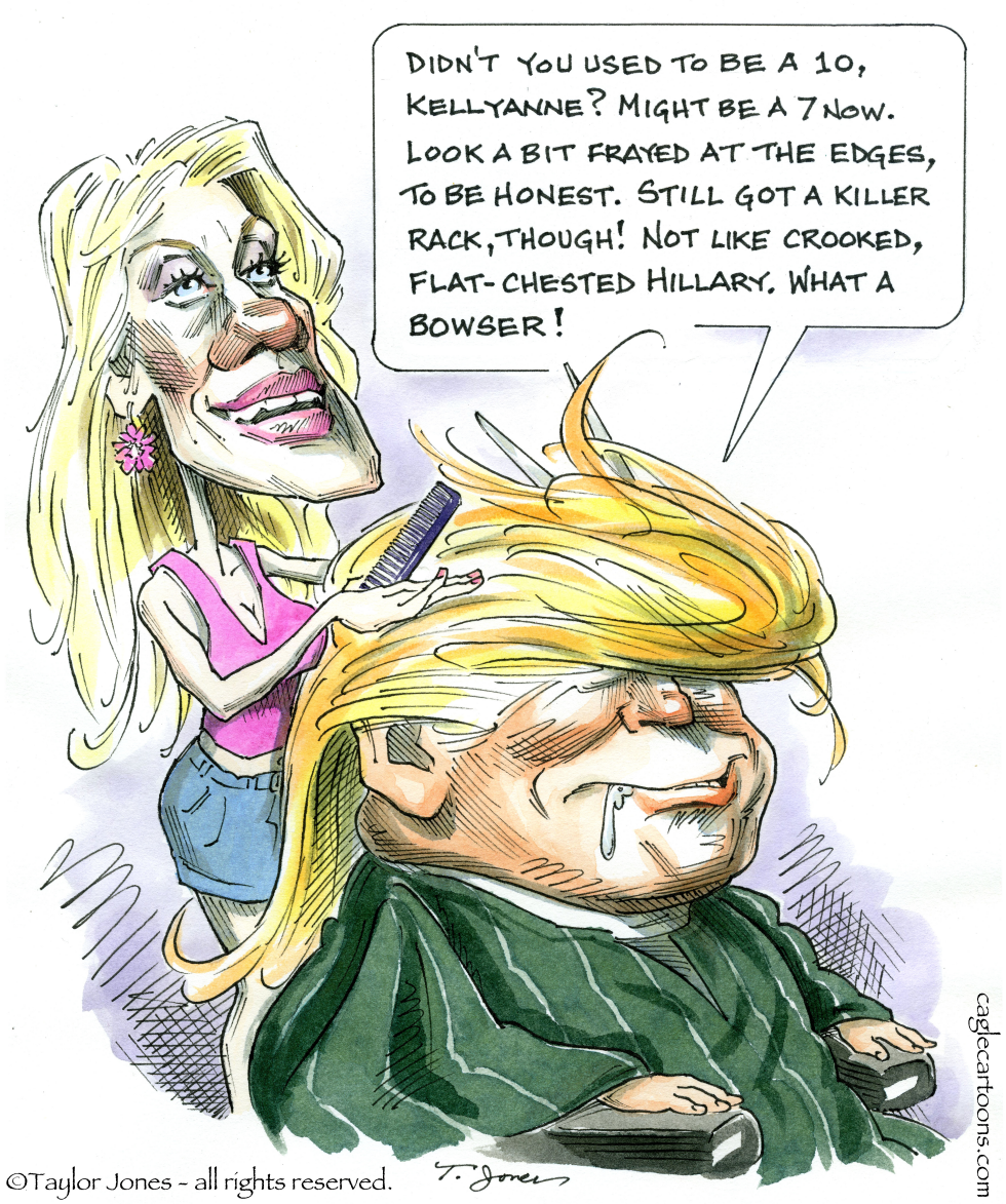  TRUMP AND CONWAY  by Taylor Jones