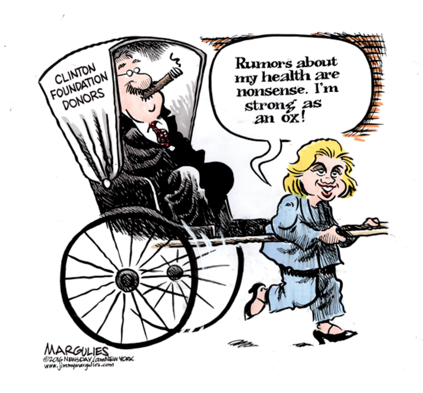 Clinton Foundation donors color